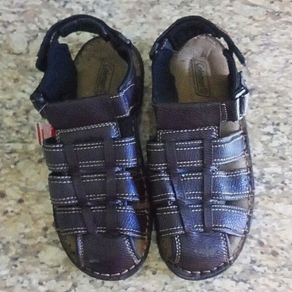 Coleman Other - Mens Coleman Brown Leather Sandles Size 8